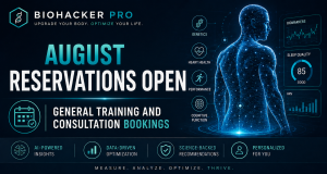 Futuristic biohacker marketing design